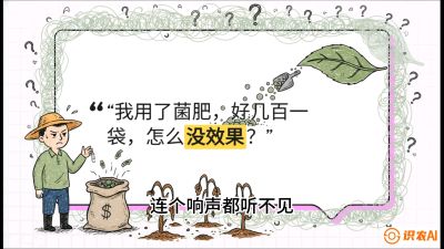 第4节（活化篇）： 土壤里的&ldquo;雇佣兵&rdquo;&mdash;&mdash;如何用菌剂以小博大，解决死棵难题，课程：《揭秘土壤的秘密：让土地帮你赚钱》#识农AI