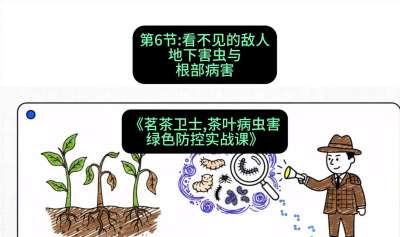 第06节：看不见的敌人&mdash;&mdash;地下害虫与根部病害，课程：《茗茶卫士&mdash;&mdash;茶叶病虫害绿色防控实战课》#识农AI